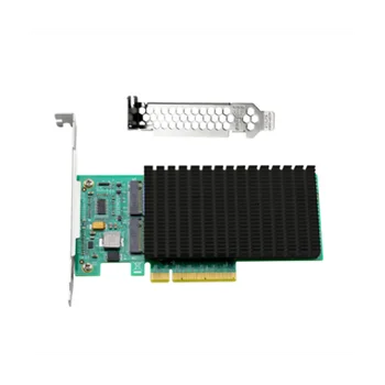 ANM02PE08 Контроллер NVMe Двойной порт PCIe на M.2 с радиатором (не с SSD)
