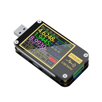 FNB48S USB Емкостный тестер напряжения Измеритель тока Монитор Анализ обнаружения мощности Инструменты тестирования без Bluetooth