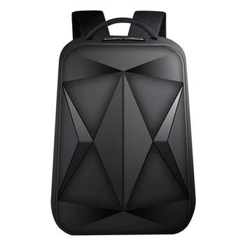 Новый водонепроницаемый рюкзак для отдыха, 17,3-дюймовая сумка для ноутбука из АБС-пластика большой емкости, амортизирующий рюкзак для компьютера USB, мульти