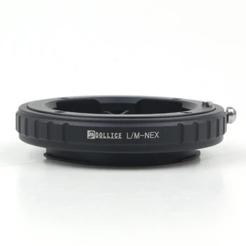 Адаптер для объектива Dollice для объектива Leica M к камере NEX с байонетом Sony E A7IV / ZV-E10 / A1 / A7C / A7SIII NEX-5 / NEX-3N