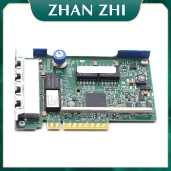 ДЛЯ HP ProLiant DL360P G8 331FLR Плата четырехпортового адаптера Gigabit Ethernet 634025-001 629133-001 4-портовая плата Ethernet PCI-E x8 1 Гбайт