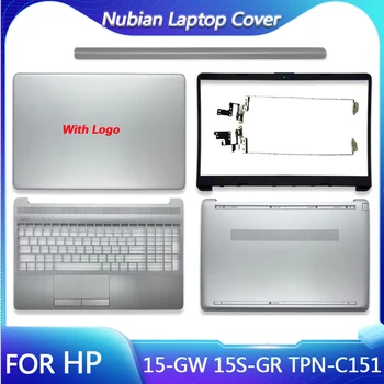 Новинка для HP 15-GW 15S-GR TPN-C151 Ноутбук ЖК-дисплей Задняя крышка Передняя панель Петли Подставка для рук Нижняя крышка корпуса L52012-001 L52007-001