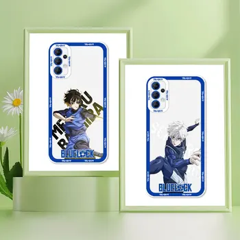 Blue Lock Аниме Прозрачный мягкий силиконовый чехол для телефона для Xiaomi POCO X5 X4 X3 NFC GT M4 M3 11 11T PRO LITE NE 4G 5G Чехол Coque Fundas