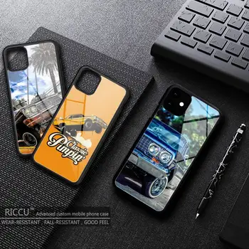 Lowrider Cars Чехол для телефона Резина для IPhone 14 13 12 11 Pro Max Mini XS 6s 8 7 Plus X XR Iphone 12 13 Pro Max Крышки Бампера Телефона