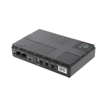 Портативный мини-ИБП Источник бесперебойного питания POE5V9V12V для Wi-Fi, адаптеры резервного питания маршрутизатора 10400MA-EU Штекер