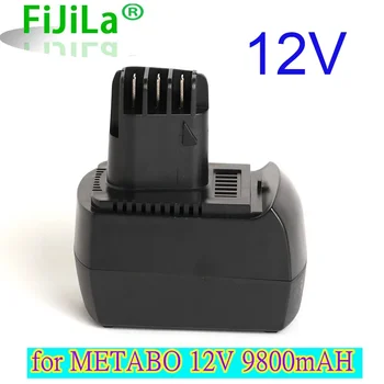 Оригинальный сменный аккумулятор никель-металлгидридного электроинструмента 12 В 4800 Ач для METABO 6.02151.50 BZ12SP BS 12 SP, BSZ 12, BZ 12 SP, SSP 12, ULA96