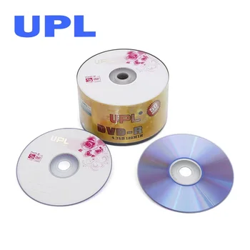 оптом 50 дисков UPL Grade A 4,7 ГБ 16x пустой напечатанный DVD R диск