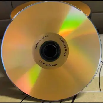 оптом 50 дисков 700 МБ 40x оригинальных золотых мастер-дисков CD-R пустых дисков