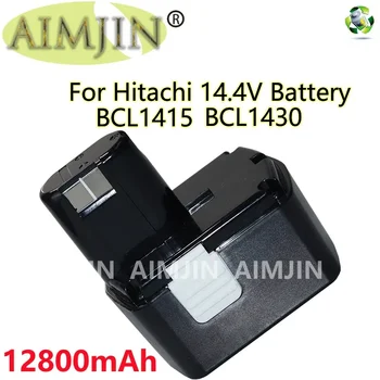 Последнее обновление 14,4 В 12800 мАч Сменный аккумулятор электроинструмента для Hitachi BCL1430 CJ14DL DH14DL EBL1430 BCL1415