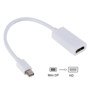 Mini DP на HDMI-совместимый переходной кабель 4K/1080P «папа-мама» Преобразователь DisplayPort в HD для Macbook Pro Air Mac Surface Pro