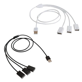 Несколько USB-портов USB 1 шнур питания с 3 розетками Удлинительный кабель-концентратор 1 м / 3,3 фута