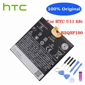 100% новый оригинальный аккумулятор HTC 2600 мАч для HTC U11 Life Battery HTC U11 Youth Version Мобильный телефон B2Q3F100 аккумуляторы