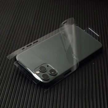 Прозрачная 3D пленка из углеродного волокна Обернуть Кожа Телефон Наклейка Для iPhone 13 Pro 12 Mini 11 Pro XS MAX XR 8 7 6 6S Plus Прозрачная наклейка