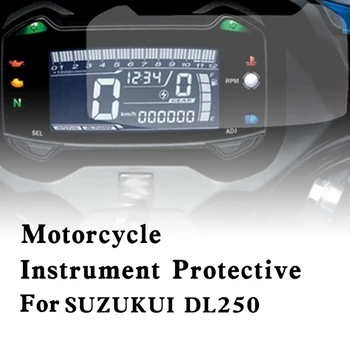 Для SUZUKUI Мотоцикл Спидометр Скретч Кластер Защита экрана SUZUKUI DL250 GSX250 GSX 250 DL 250 Набор пленочных протекторов Новый