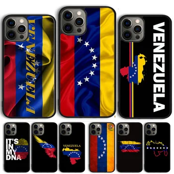 Чехол для телефона с гербом флага Венесуэлы для iPhone 15 SE2020 7 8 Plus XR XS для Apple 13 11 12 14 Mini Pro Max Cover coque fundas