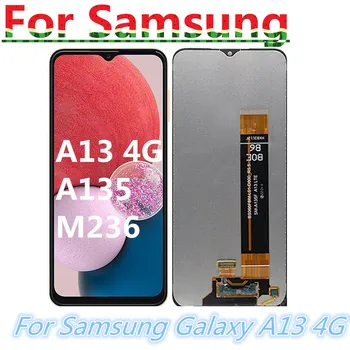  ЖК-дисплей Сенсорный экран Дигитайзер в сборе для Samsung Galaxy A13 4G Мобильный телефон Запчасти для ремонта