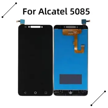 5,2 дюйма для Alcatel A5 5085 5085Q 5085A ЖК-дисплей + сенсорная рамка экран fingerprin дигитайзер в сборе