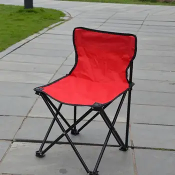  Стул для кемпинга со спинкой Эргономичный дизайн Прочный несущий компактный размер Портативный складной стул Стул для кемпинга
